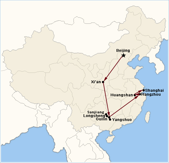Aktivreise China